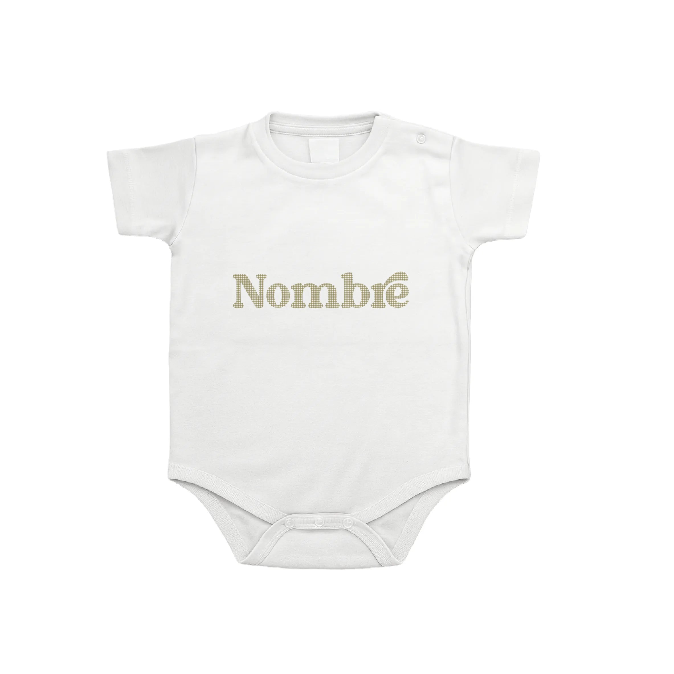 Body personalizado Algodón 100%